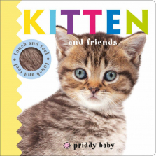 Kitten and Friends Baby Touch-and-Feel Board Book