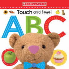 Scholastic Early Learners Book - Touch and Feel ABC