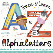 Petite Boutique Trace and Learn A to Z Alphaletters Board Book