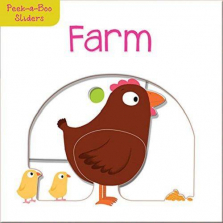 Peek-a-Boo Sliders: Farm Board Book