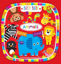 Busy Baby Animals Board Book