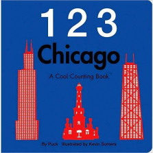 1 2 3 Chicago: A Cool Counting Board Book