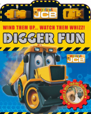 Digger Fun Wind Them Up, Watch Them Whizz! Board Book