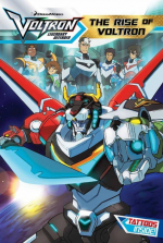 DreamWorks Voltron Legendary Defender The Rise of Voltron Chapter Book
