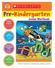 Pre-Kindergarten Jumbo Workbook