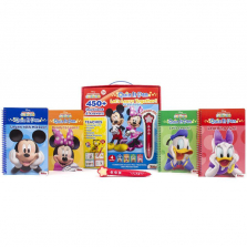 Disney Junior Mickey Mouse Clubhouse Quiz It Pen 4 Books Let's Learn Together Box Set