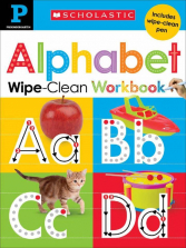 Alphabet Wipe-Clean Prekindergarten Workbook
