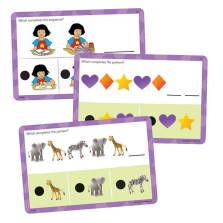 Educational Insights Hot Dots Jr. Patterns & Sequencing Card Set