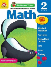 At-Home Tutor Math Grade 2 Workbook