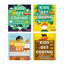Kids Get Coding 4 Book Set