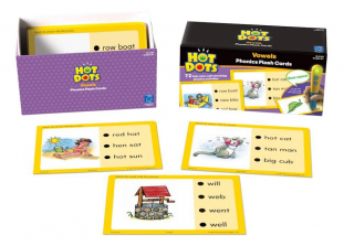 Educational Insights Hot Dots Flash Cards - Vowels
