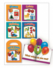 Small Saddle Stitch 4 Books Educational Version 2 Set