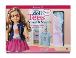 Truly Me Doll Tees: Stamps Stencils - available in select stores only