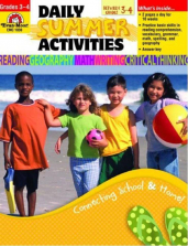 Daily Summer Activities Grade 3-4 Workbook