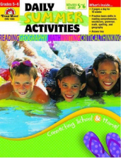 Daily Summer Activities Grade 5-6 Workbook