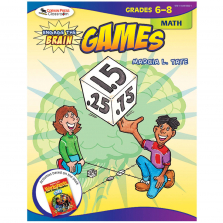 Engage the Brain Games Math Grades 6-8 Book