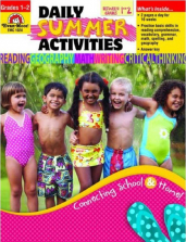 Daily Summer Activities Grade 1-2 Workbook