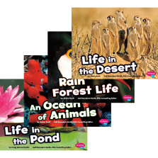 Habitats Around the World 4 Books Set