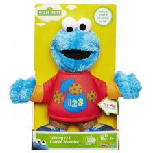 Мягкая игрушка Улица Сезам -Коржик - Cookie Monster