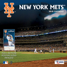 Turner 2018 MLB New York Mets Wall Calendar