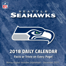 Turner 2018 NFL Seattle Seahawks Box Calendar
