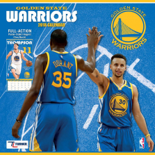 Turner 2018 NBA Golden State Warriors Wall Calendar
