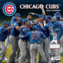 Turner 2018 MLB Chicago Cubs Wall Calendar