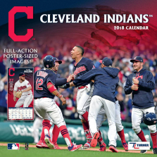 Turner 2018 MLB Cleveland Indians Wall Calendar