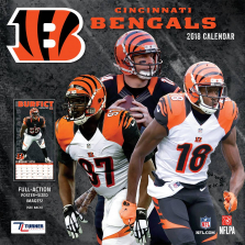 Turner 2018 NFL Cincinnati Bengals Wall Calendar