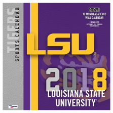 Turner 2018 LSU Tigers Wall Calendar
