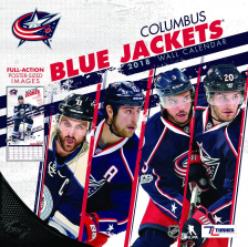 Turner 2018 NHL Columbus Blue Jackets Wall Calendar