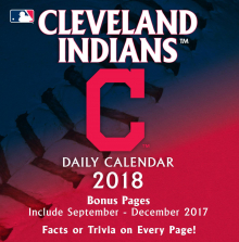 Turner 2018 MLB Cleveland Indians Box Calendar