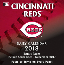Turner 2018 MLB Cincinnati Reds Box Calendar