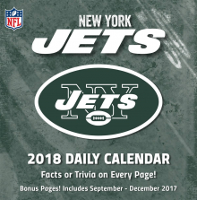 Turner 2018 NFL New York Jets Box Calendar