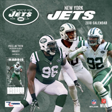 Turner 2018 NFL New York Jets Wall Calendar