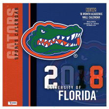 Turner 2018 NCAA Florida Gators Wall Calendar