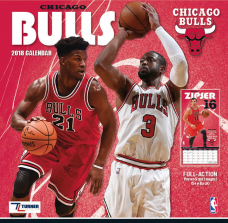 Turner 2018 NBA Chicago Bulls Wall Calendar