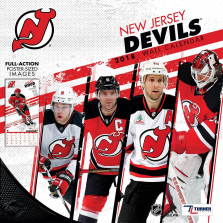 Turner 2018 NHL New Jersey Devils Wall Calendar