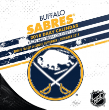 Turner 2018 NHL Buffalo Sabres Box Calendar