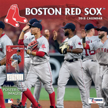 Turner 2018 MLB Boston Red Sox Wall Calendar