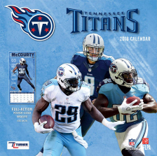 Turner 2018 NFL Tennessee Titans Wall Calendar