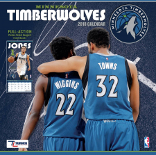 Turner 2018 NBA Minnesota Timberwolves Wall Calendar