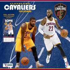 Turner 2018 NBA Cleveland Cavaliers Wall Calendar