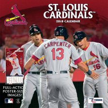 Turner 2018 MLB St. Louis Cardinals Wall Calendar