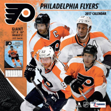 Turner 2017 NHL Philadelphia Flyers Wall Calendar