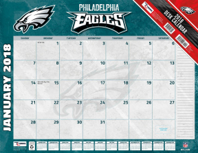 Turner 2018 NFL Philadelphia Eagles Desk Calendar