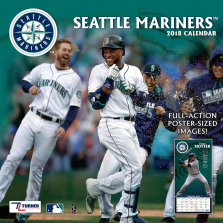 Turner 2018 MLB Seattle Mariners Wall Calendar