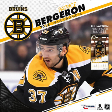 Turner 2018 NHL Boston Bruins Patrice Bergeron Wall Calendar