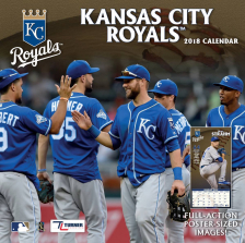 Turner 2018 MLB Kansas City Royals Wall Calendar