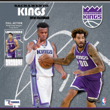 Turner 2018 NBA Sacramento Kings Wall Calendar